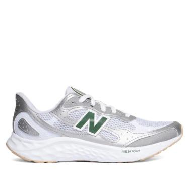 Imagem de Tênis Masculino New Balance Marist 4I Fresh Cinza/Verde, Cinza, Verde,