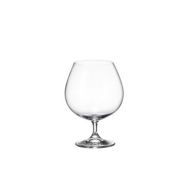 Imagem de Taça para Conhaque de Cristal Brandy Gastro 690 ml 6 Peças Bohemia