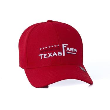 Imagem de Bone Texas Farm - Tf374 - Vermelho Único-Unissex