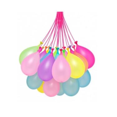 Imagem de Kit de Bexigas com Varetas 111 Peças | Balões de Água para Brincadeiras, Festas e Diversão ao Ar Livre