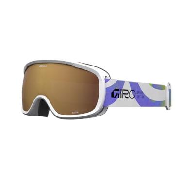 Imagem de Giro Óculos de esqui Buster Kids – Óculos de snowboard para jovens, meninos, meninas – Roxo lilás, fluxo – Rosa âmbar