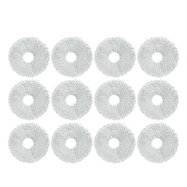 Imagem de Compatible With XMI Robot Vacuum S10+ / S10 Plus / B105 Accessories Main Side Brush Hepa Filter Mop Rag Cloth Spare Parts(Light Grey)
