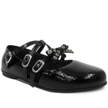 Imagem de Sapatilha Infantil Menina 28ao36 Laço Boneca Festa 02.51j (Preto, BR, Criança de 9 a 12 anos, Numérico, 34)
