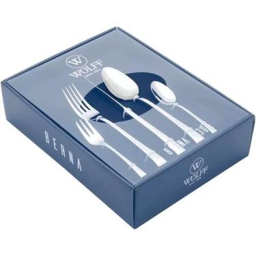 Imagem de Faqueiro Wolff Mesa Inox 30 Peças Berna, Prata, 30 Peças