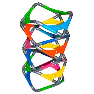 Imagem de Quebra-cabeça Edulig Puzzle 3D Equilibrix - 75 peças e conexões - GXPXYR79K - Edulig