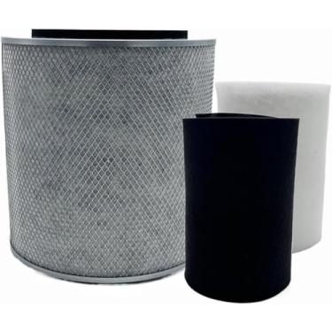 Imagem de HODSEUKIN Kit de filtro de substituição compatível com purificadores de ar Austin Healthmate FR400, HM400, HM402, HM405, HM410, HM450, carvão ativado H13 e pré-filtro