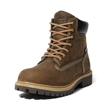 Imagem de Timberland Direct Attach Tênis feminino de segurança de 15 cm com isolamento térmico à prova d'água, Café turco, 11 Wide