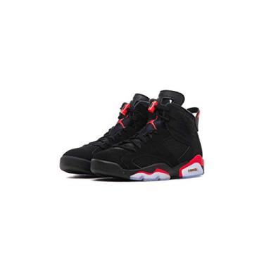 Imagem de Nike Air Jordan 6 Retro masculino, Black/ Infrared, 8