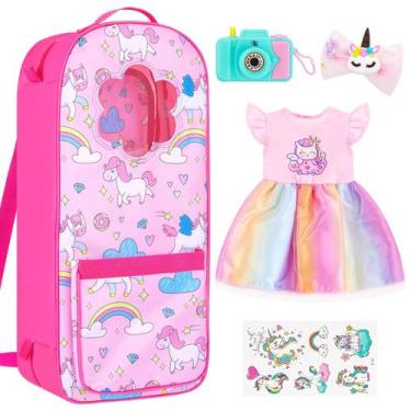 Imagem de Bolsa de armazenamento de bonecas 18INDC de 18 polegadas com conjunto 