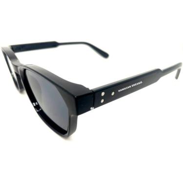 Imagem de Óculos De Sol Kailua Hd Em Acetato Na Com Detalhes Prata Nas Hastes-Unissex