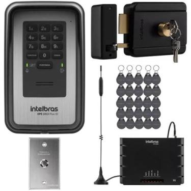 Imagem de Interfone Coletivo Sem Fio Intelbras + 25 Tags + Fechadura