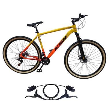 Imagem de Bicicleta Ksw Xlt Aro 29 21v Freios Hidraulico Profissional Pneu Faixa