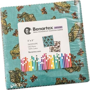 Imagem de Valentina Harper Small Wonders Pacote 5X5 42 12,7 cm Quadrados Charm Pack Benartex