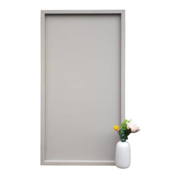 Imagem de Galopgen Bandeja otomana retangular de 99 x 45,7 cm | Couro PU texturizado, à prova d'água e resistente ao calor para mesas de café/jantar, sofá, cama, entretenimento e festa (bege tranquilo, 89 x 46