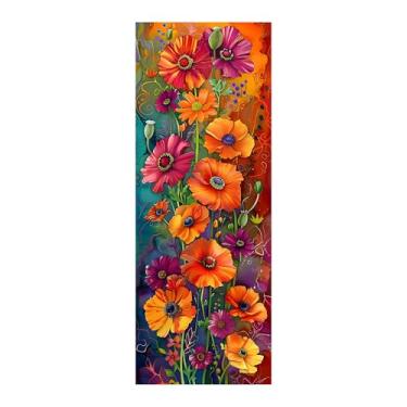 Imagem de Wergund Kits de arte de diamante grande DIY 5D para adultos, flor, tamanho grande, planta de arte de diamante, bordado de strass de cristal, ponto cruz, arte, arte, lona, decoração de parede para casa