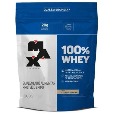 Imagem de 100% Whey Refil 900g Sabor Cookies And Cream