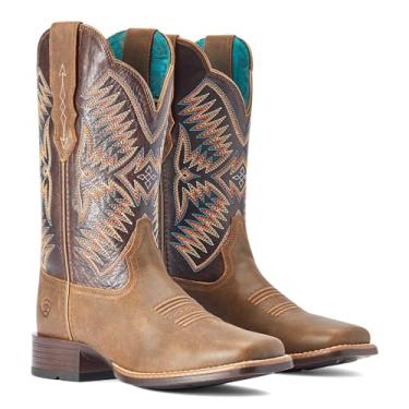 Imagem de ARIAT Bota ocidental feminina Odessa Stretchfit, Marrom fatídico, 10