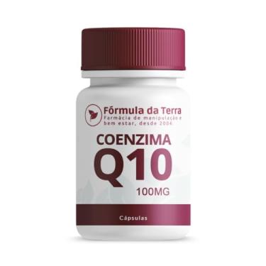 Imagem de Coenzima Q10 Ubiquinona Concentrada 100mg Frasco com 60 Cápsulas