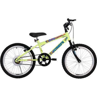 Imagem de BICICLETA ATHOR ARO 20 MTB S/MARCHA EVOLUTION MASCULINA AMARELO NEON STREET