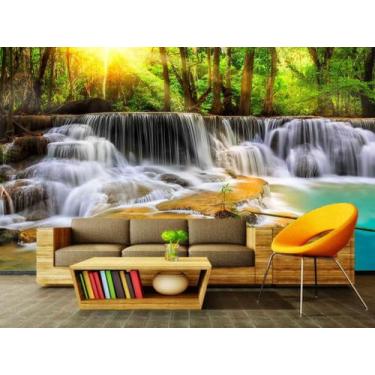 Imagem de Papel de Parede Paisagens Cachoeira 06 - 2,40 X 3,10 - Voce Decorando