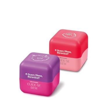 Imagem de Combo Balm Labial Cuide-se Bem Feira: Amoruda 6,2g + Framboesa 6,2g