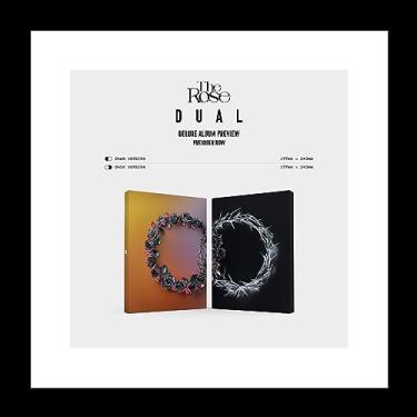 Imagem de 2º álbum CD de The Rose + álbum de fotos + cartão de fotos + pacote de adesivos Kim Woosung selado com trackin (versão aleatória caixa de luxo)