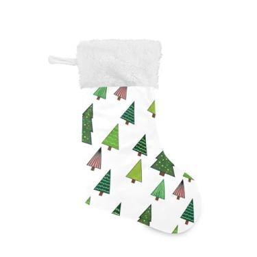 Imagem de GakkiGii Meias de Natal grandes para árvores de Natal, decoração de Natal suspensa para parede de árvore de lareira, 45 x 31 cm