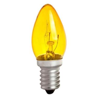 Imagem de Lampada Chupeta Kian E14 7W 127V Amarela