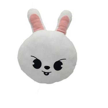 Imagem de Boneca de brinquedo de pelúcia White Rabbit 37 cm Anime para crianças e colecionadores