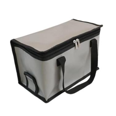 Imagem de menolana Bolsa organizadora para armazenamento de baterias, portátil, à prova de explosões, com capa protetora, Xxl