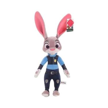 Imagem de Brinquedo De Pelúcia Zootopia Disney Cartoon Raposa Nick Wilde Coelho 