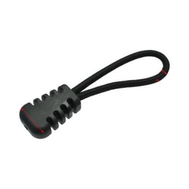 Imagem de 10 unidades/pacote zíper puxa cabo termina cinta lariat preto para ace