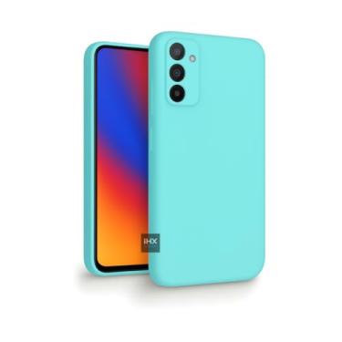 Imagem de Capa Capinha Case Compatível Samsung_ Galaxy S20 FE – Silicone Aveludado Premium, Anti Impacto, Reforçada e com Proteção de Câmera (VERDE ÁGUA)