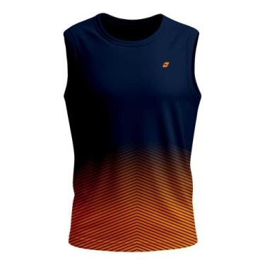 Imagem de Regata Esportiva Masculina Dry Fit Academia Treino Fitness Corrida Lev