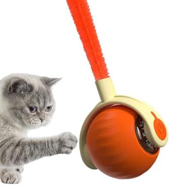 Imagem de Brinquedos interativos ativados por toque para gatos, brinquedo de bola rolante para gatos - Brinquedos interativos para Bola rolante automática de brinquedos para animais de estimação,Brinquedo