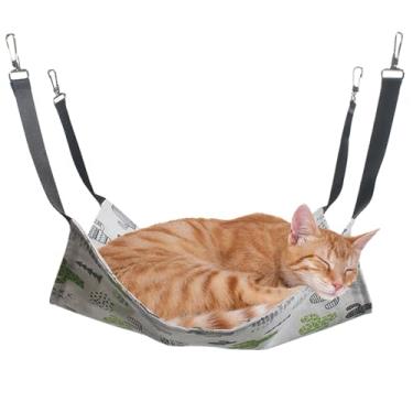 Imagem de para gatos, macia e quente, forrada com lã confortável – de inverno para gatos – para gatinho, furão, coelhinho, hamster, camundongos, casa, exterior, janela, cabeceira, cabeceira