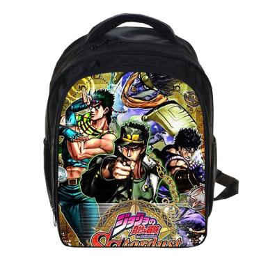 Imagem de Mochila escolar Jojos Bizarres Adv para crianças