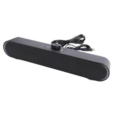 Imagem de Keenso Alto-falante de Computador, Poderosos Efeitos de Iluminação Ambiente USB, Compatível Com Vários Dispositivos, Portas de Entrada de Som USB