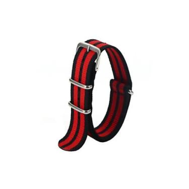Imagem de Pulseira Nylon Nato Zulu Work Universal 18mm 20mm 22mm 24mm - Poolsy, 