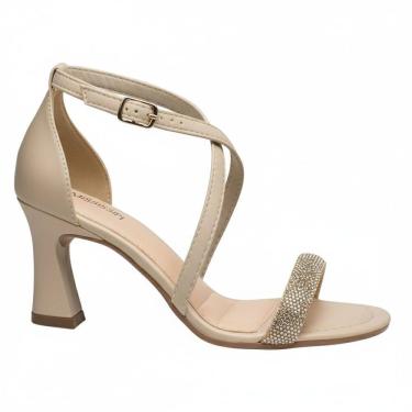 Imagem de Sandália Feminina Salto Alto Mississipi Napa Fivela MB862