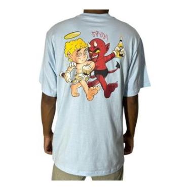 Imagem de Camiseta Oversized Vextor Angel And Devil-Masculino