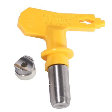 Imagem de GLOGLOW Bico de Pistola de Pulverização, Material de Aço de Tungstênio, Excelente Atomização para Pintura Interna e Externa, Compatível Com Pulverizadores Sem Ar, Modelo 517 para Diversas Aplicações