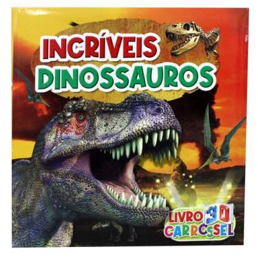 Imagem de Livro 3D carrossel - Incríveis dinossauros - PÉ DA LETRA - PE DA LETRA