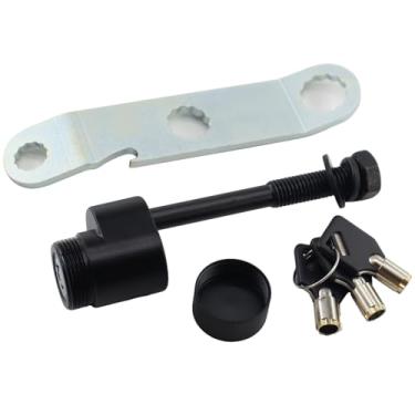 Imagem de QHHR Trava de engate de reboque com chave para Thule T2 Doubletrack Vertex Roadway Parkway