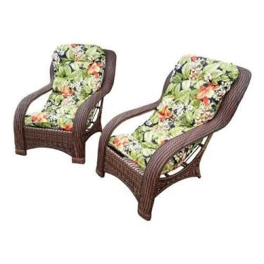 Imagem de Kit 2 Poltrona Descanso Área Externa - Varanda Moveis