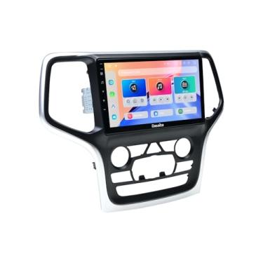 Imagem de Dasaita Android 13 estéreo automotivo para Jeep Grand Cherokee 2014-2020, unidade de cabeça com tela sensível ao toque de 9 polegadas com CarPlay sem fio e Android Auto, 6GB RAM 64GB ROM, 4G LTE e 5G