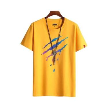 Imagem de Camiseta Vintage Oversized De Anime Para Homens, Estilo Harajuku, Gráf