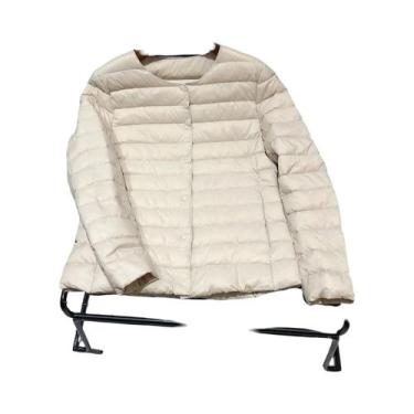 Imagem de Jaqueta De Pluma De Pato Ultralight Para Mulheres, Casaco Acolchoado Q