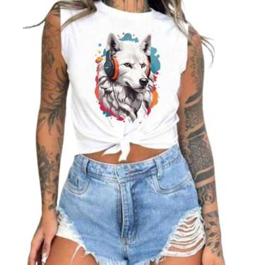 Imagem de Cropped T-Shirts Feminino Estampado Várias Estampas 31 - megan basic, 