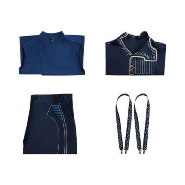 Imagem de Fantasia De Cosplay Masculina Wicked Fiyero Para Adultos, Uniforme De 